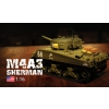 Ferngesteuerter Panzer ASG/IR/Sound/Rauch 1:16 U.S.Medium Tank M4A3 Sherman RTR 2,4Ghz - Heng Long 3898-1U (PRO2)